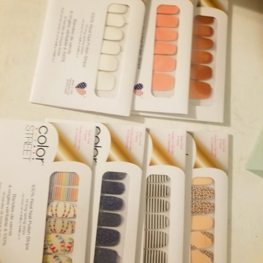 Color street nail strips